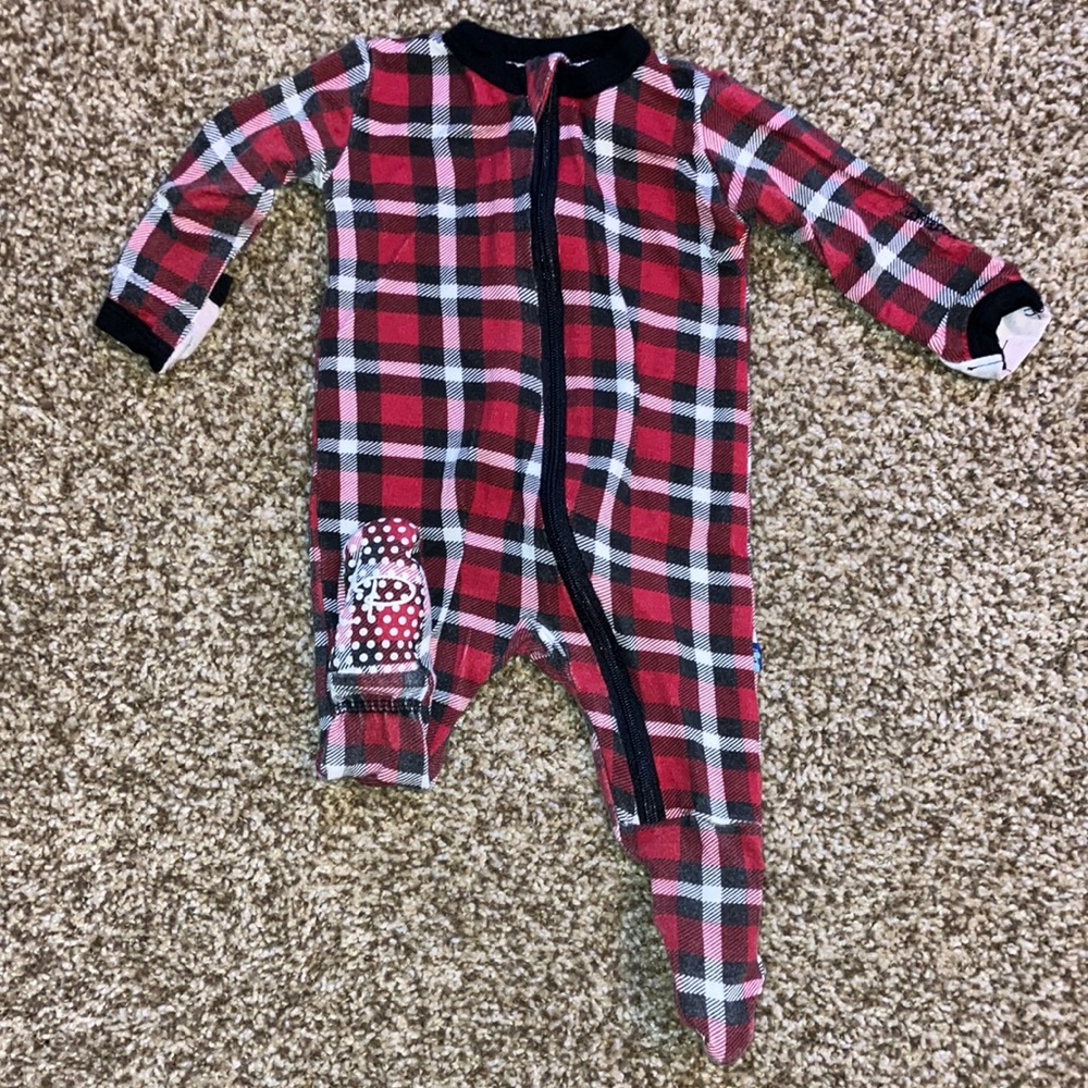 Kickee Pants Footie with Zipper